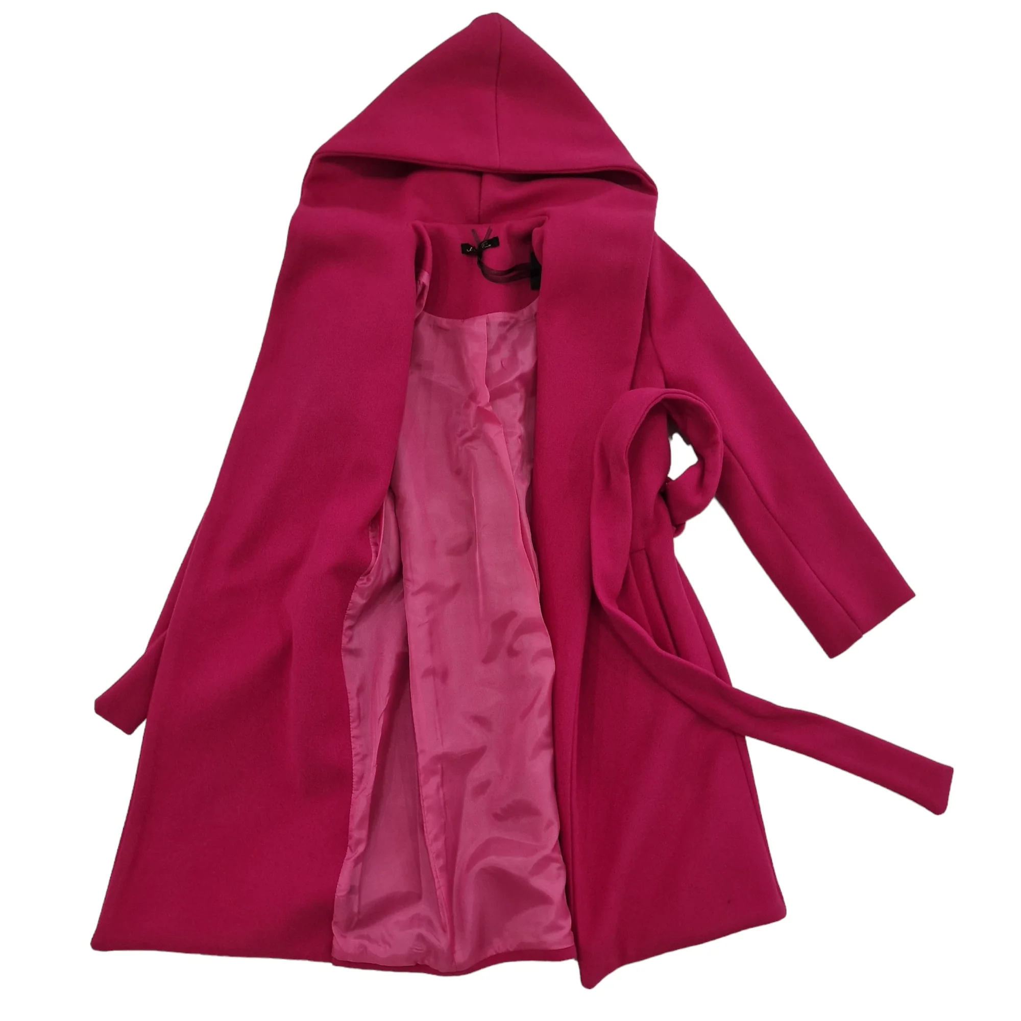 Cappotto bambina fuxia stile accappatoio - immagine 4