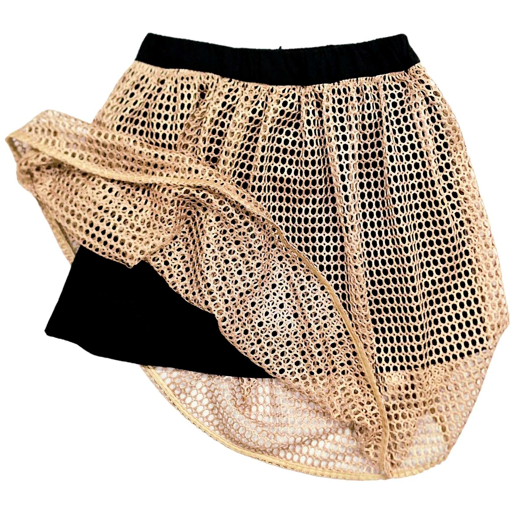 Gonna bambina con rete gold - immagine 3