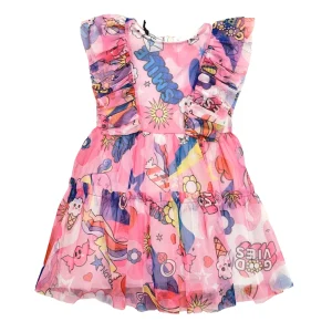 Vestito bambina stampa fumetti