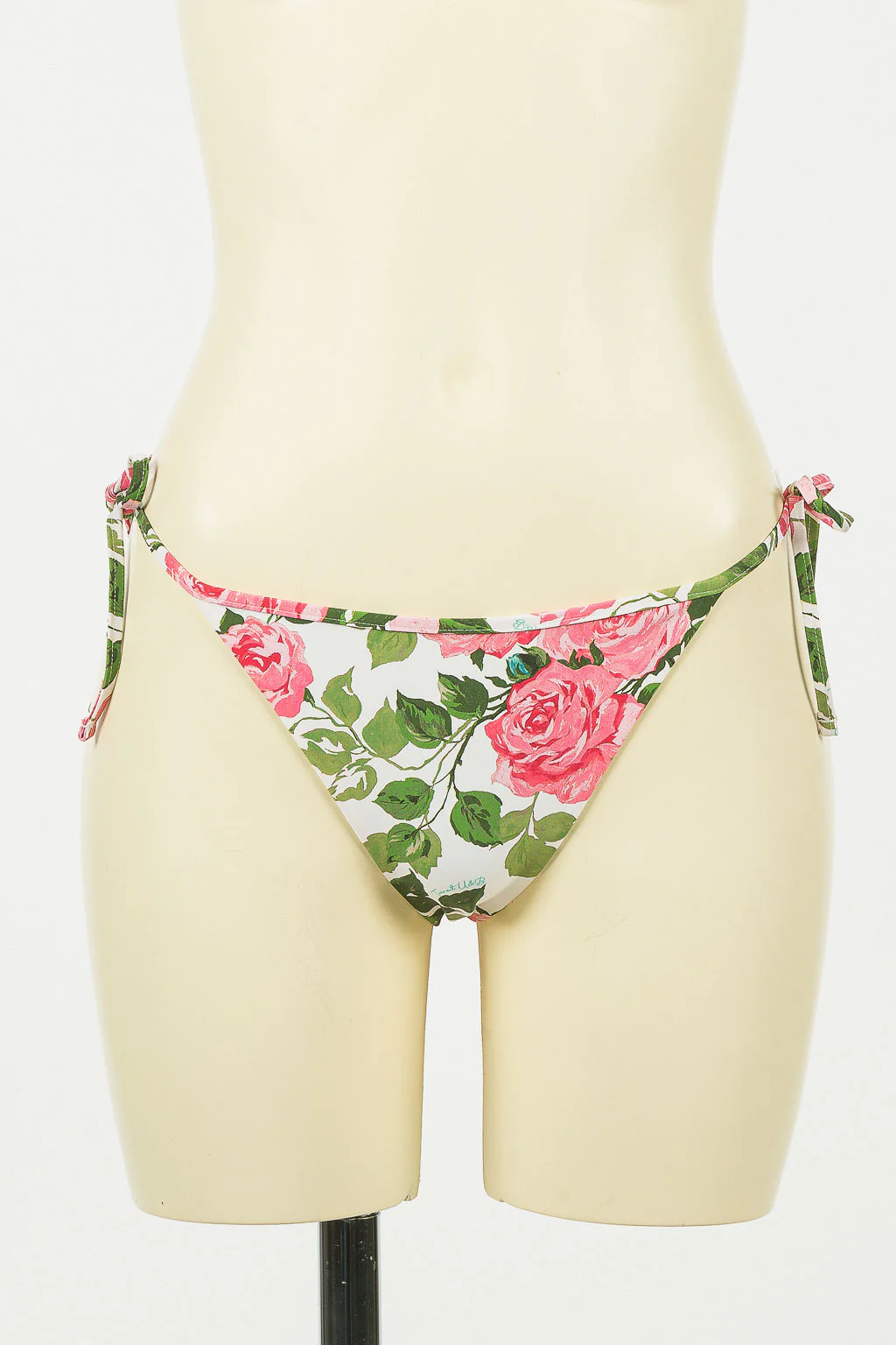Bikini a triangolo con stampa e ricamo - immagine 6