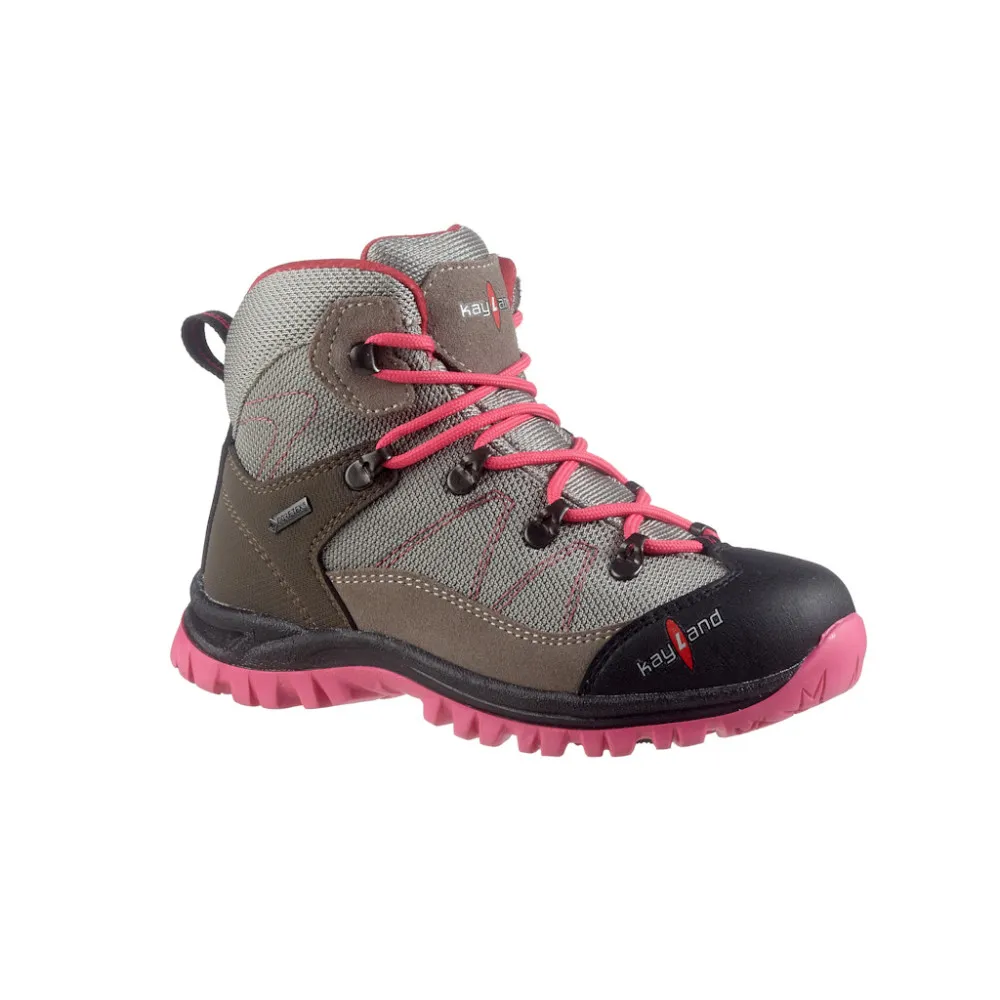 Cobra K Jr GTX Grey Lime- Scarpa Trekking Bambino Kayland 018018302 - immagine 7