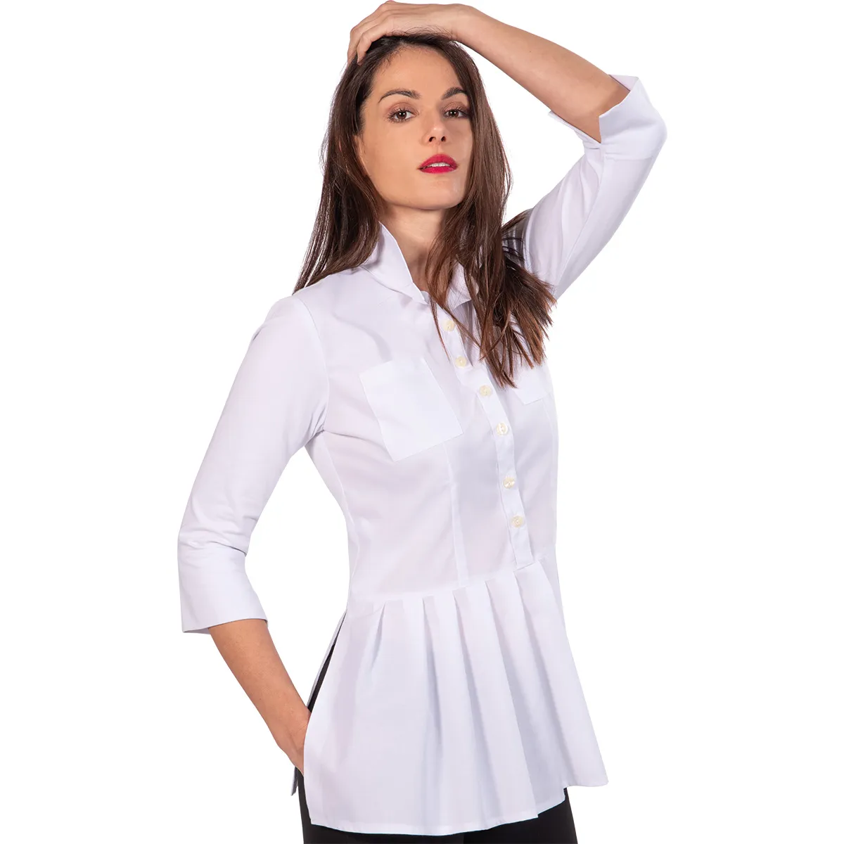 Maglia Camicia Antimacchia No-Stiro DEVA Sara Creazioni - immagine 6