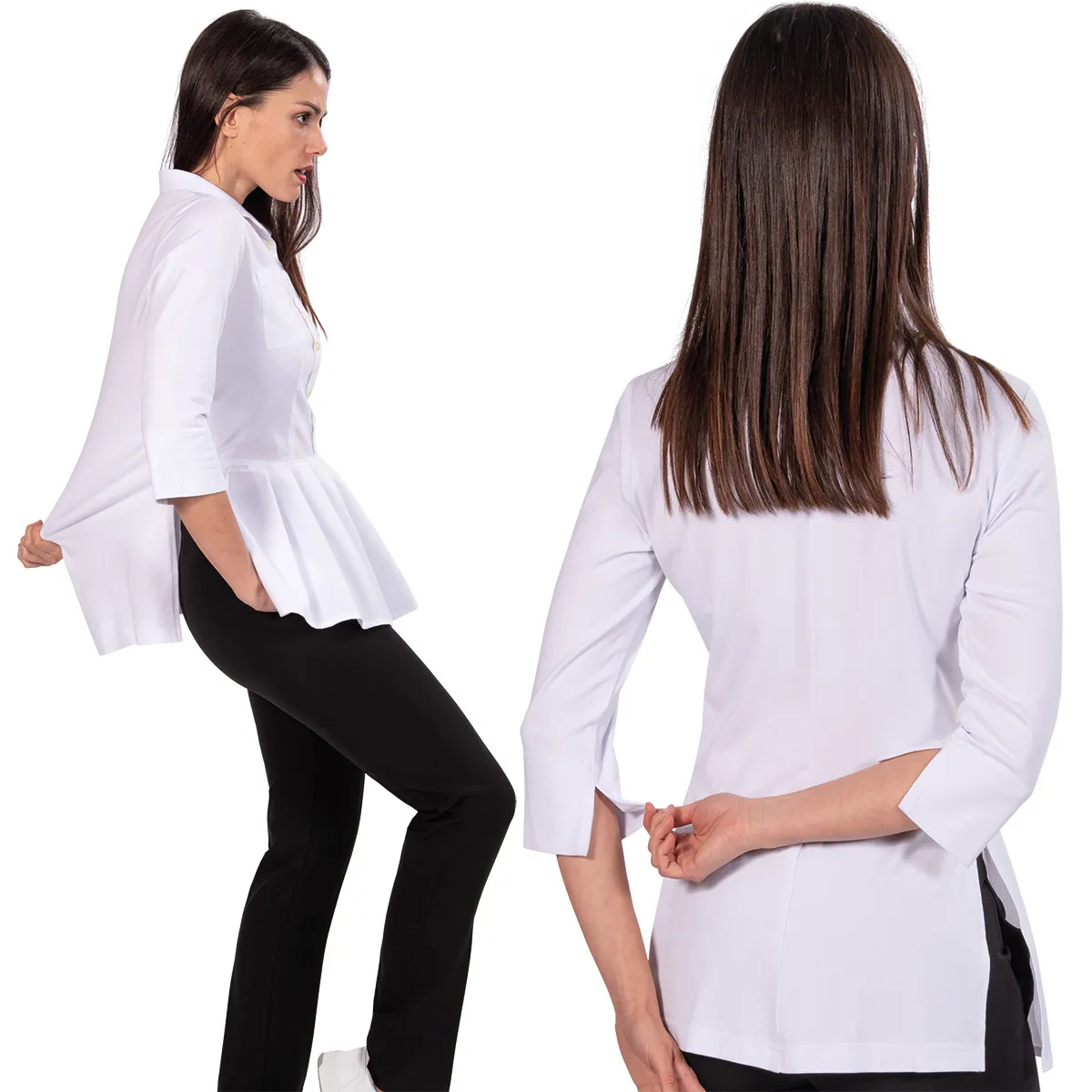 Maglia Camicia Antimacchia No-Stiro DEVA Sara Creazioni - immagine 3