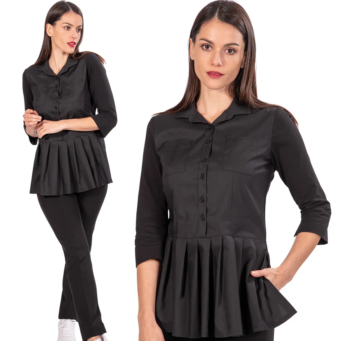 Maglia Camicia Antimacchia No-Stiro DEVA Sara Creazioni - immagine 4