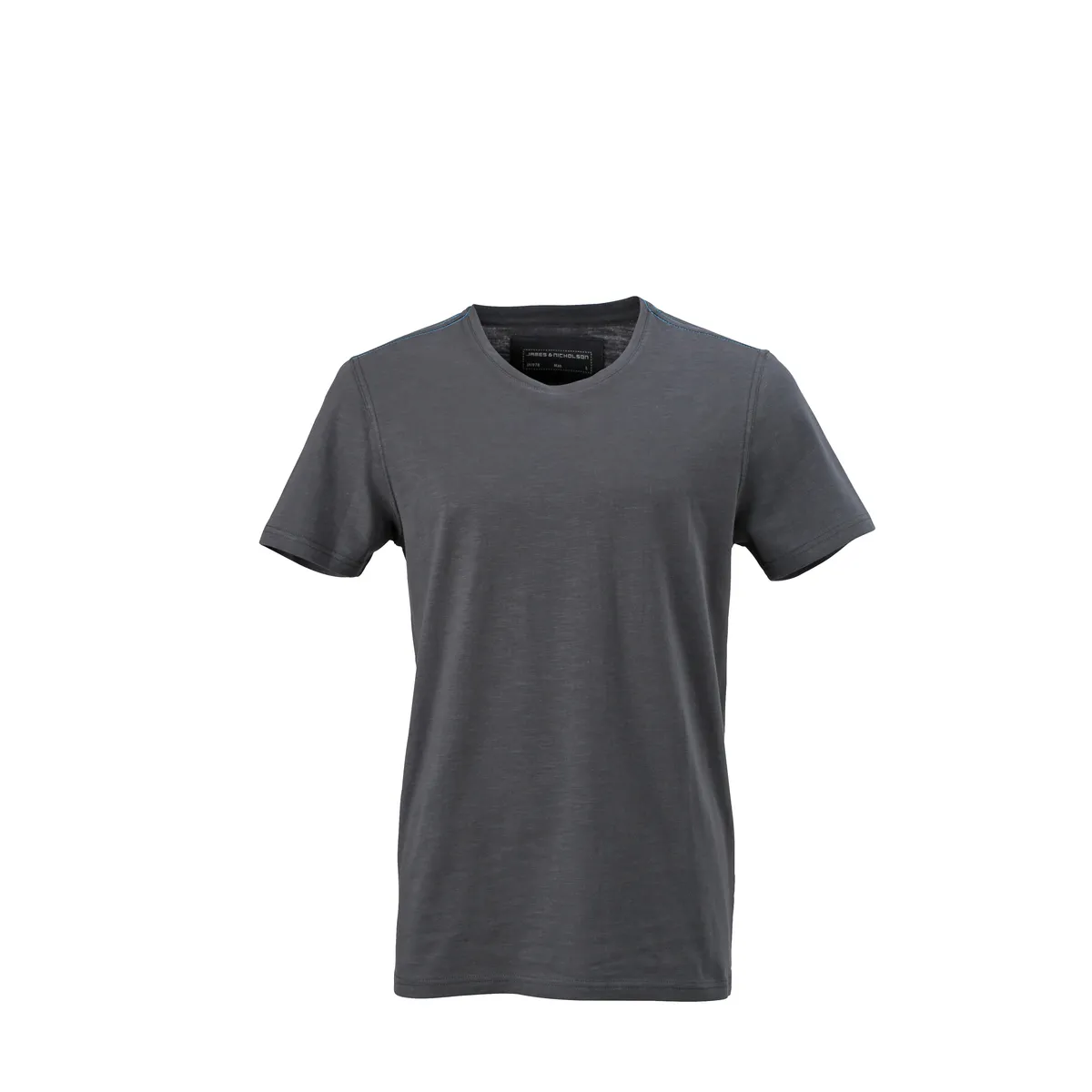 T-SHIRT JAMES&NICHOLSON UOMO IN JERSEY FIAMMATO 100%COTONE - immagine 7