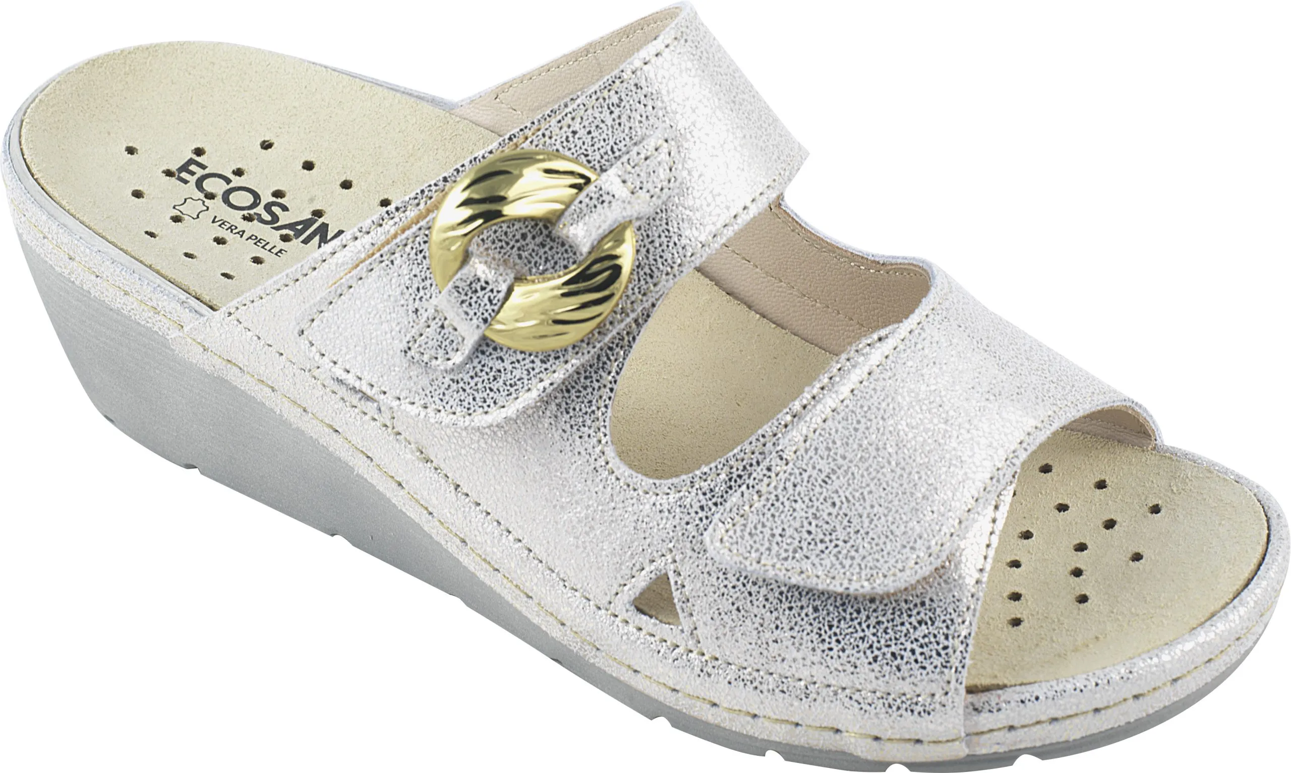Ecosanit Ciabatta Donna Medusa Platino