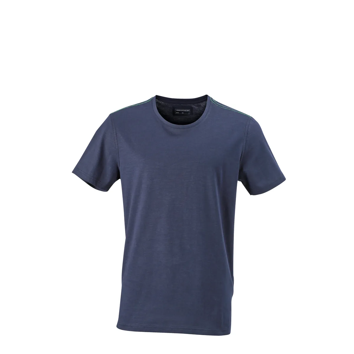 T-SHIRT JAMES&NICHOLSON UOMO IN JERSEY FIAMMATO 100%COTONE - immagine 8