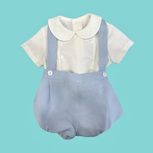 completo con camicia + salopette