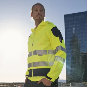 SOFT-SHELL ALTA VISIBILITA’ SHINE PAYPER taglie dalla S alla 5XL