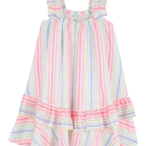 Abito per bambina Billieblush a righe