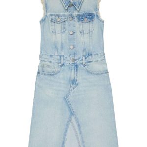 Abito per bambina Maison Margiela Kids in jeans