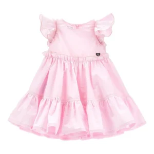Abito per neonata Monnalisa con rouches