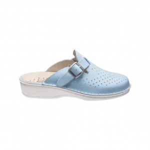 CIABATTE APIRO FORATO PELLE CELESTE ECOSANIT