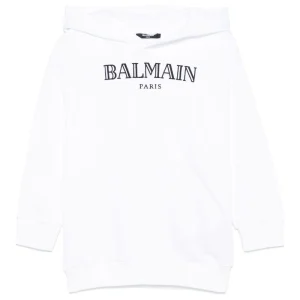Balmain Kids felpa con cappuccio