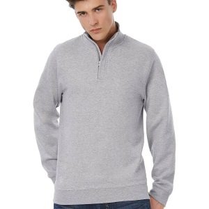 Felpa mezza zip BCID004