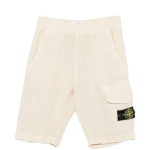 Bermuda per bambino Stone Island Junior in lino