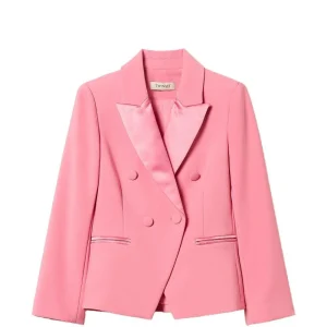 Blazer per bambina Twinset Kids in crepe