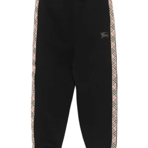 Burberry Kids pantaloni in felpa