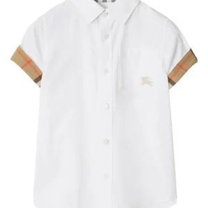 Camicia per bambino Burberry Kids con logo