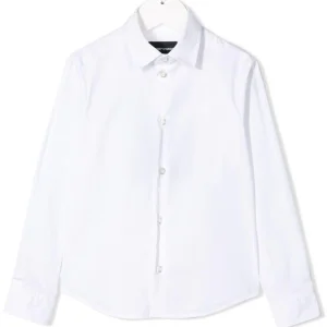 Camicia per bambino Emporio Armani Kids con ricamo
