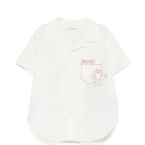 Camicia per neonato Gucci Kids con ricamo