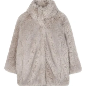 Chloé Kids cappotto in pelliccia