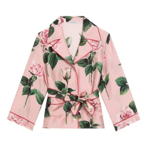 Dolce & Gabbana Kids camicia a fiori