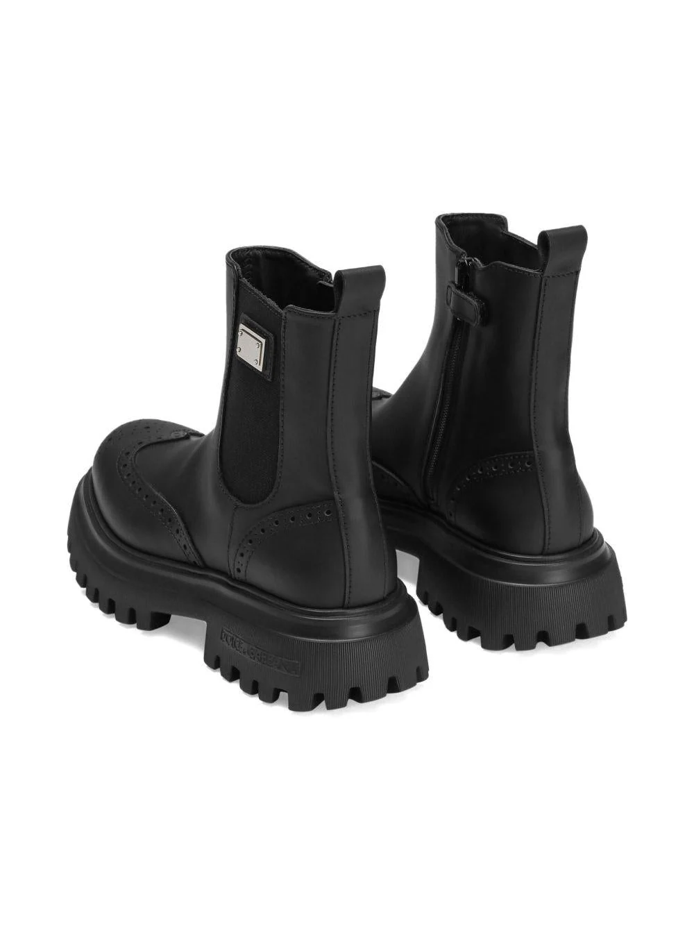 Dolce & Gabbana Kids stivali Chelsea - immagine 3