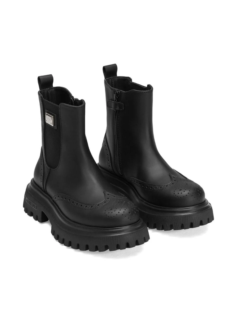 Dolce & Gabbana Kids stivali Chelsea - immagine 5
