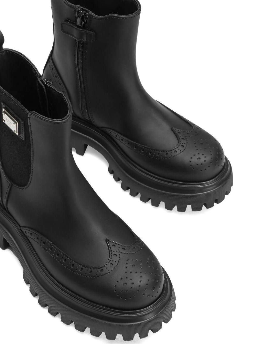 Dolce & Gabbana Kids stivali Chelsea - immagine 4