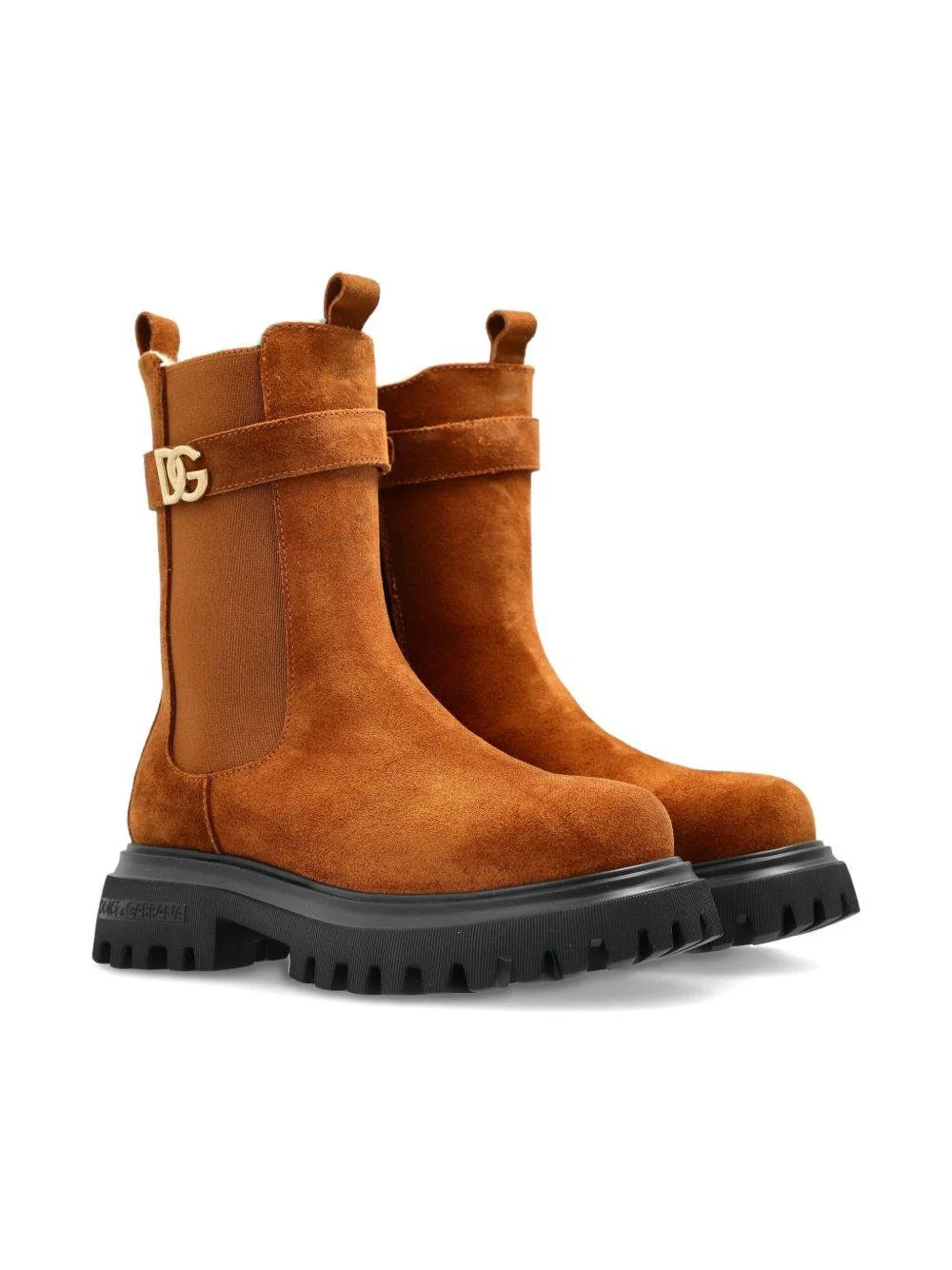 Dolce & Gabbana Kids stivali scamosciati