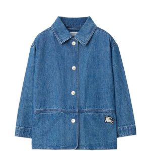 Giacca per bambina Burberry Kids di jeans