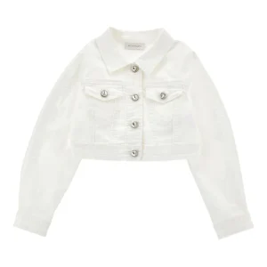 Giacchino per bambino Monnalisa in jeans