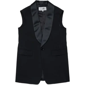 Gilet per bambina Maison Margiela Kids