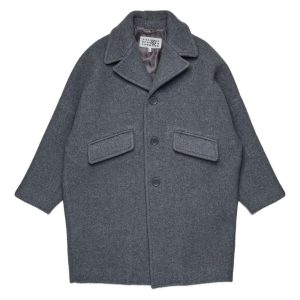 Maison Margiela Kids cappotto in lana
