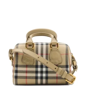 Mini borsa per bambina Burberry Kids in check