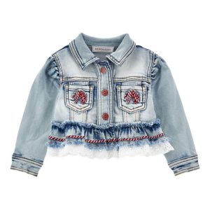 Monnalisa giacca in jeans