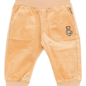 Moschino Kids pantaloni in velluto