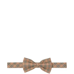 Papillon per bambino Burberry Kids in check