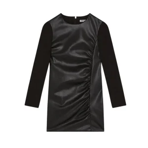 Patrizia Pepe Girl abito ecopelle