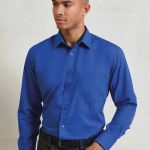 Camicia uomo Men’s Long Sleeve Poplin Shirt PR200