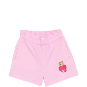 Shorts per neonata Moschino Kids con teddy