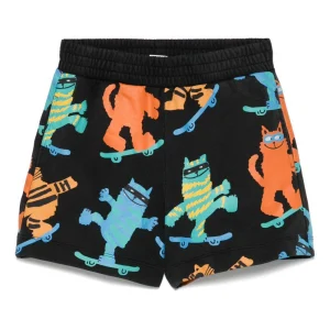 Stella McCartney Kids shorts con stampa