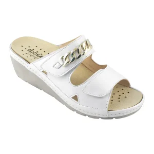 Ciabatta donna ECOSANIT SIRAH LIGHT bianco taglie dal 34 al 42