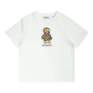 T-shirt per bambino Burberry Kids con teddy