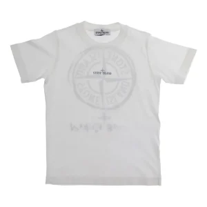 T-shirt per bambino Stone Island Junior con logo