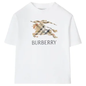 T-shirt per neonato Burberry Kids Equestrian