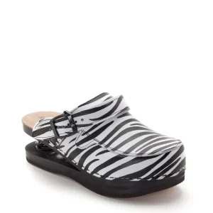 Zoccolo con molla 5/19 Zebra fondo Nero Baldo